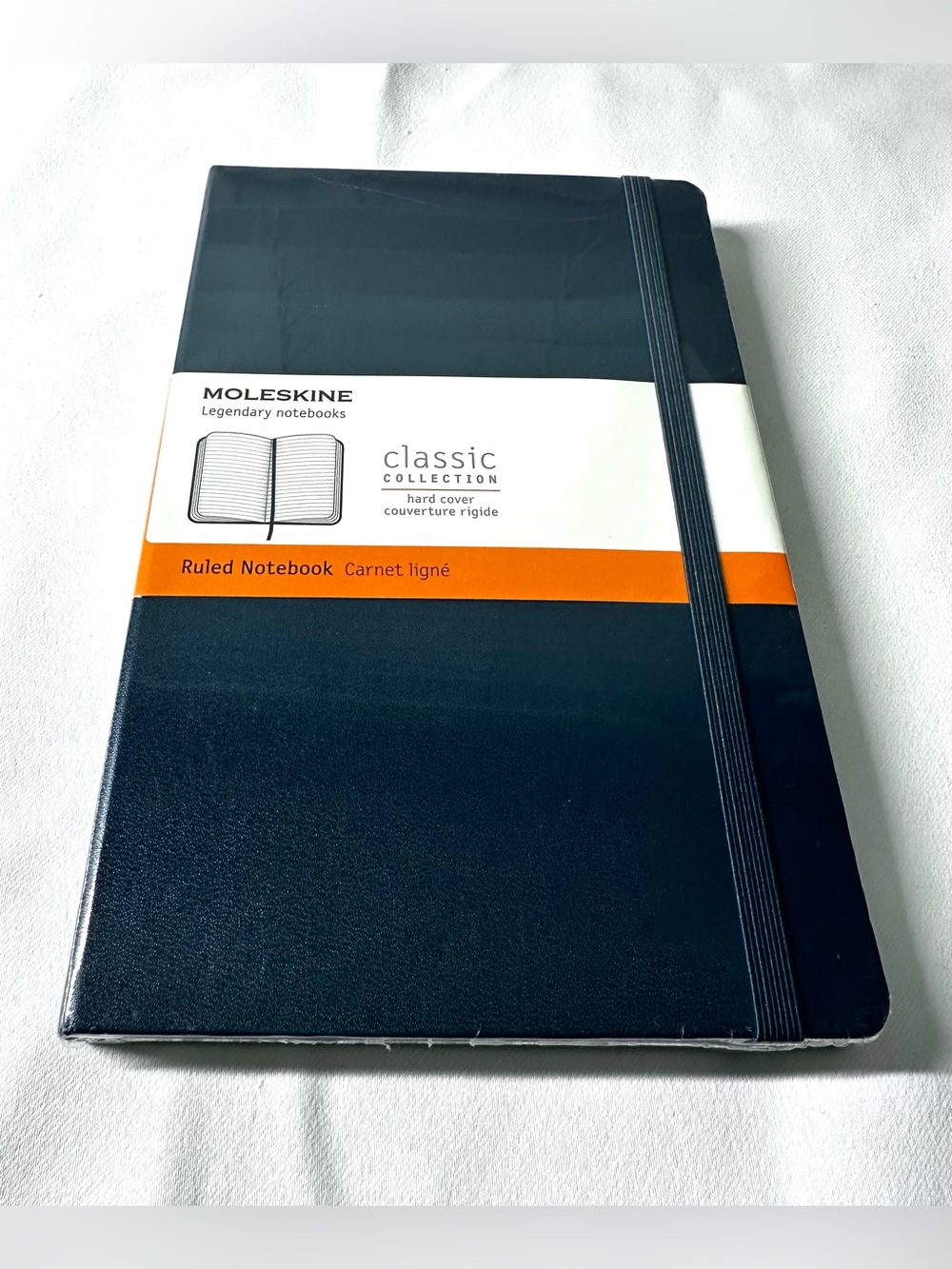 NEW Moleskine Notebook Classic Blue Ruled Hard Cover